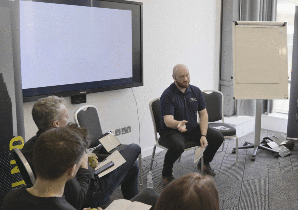 image of ST AV Solutions giving training